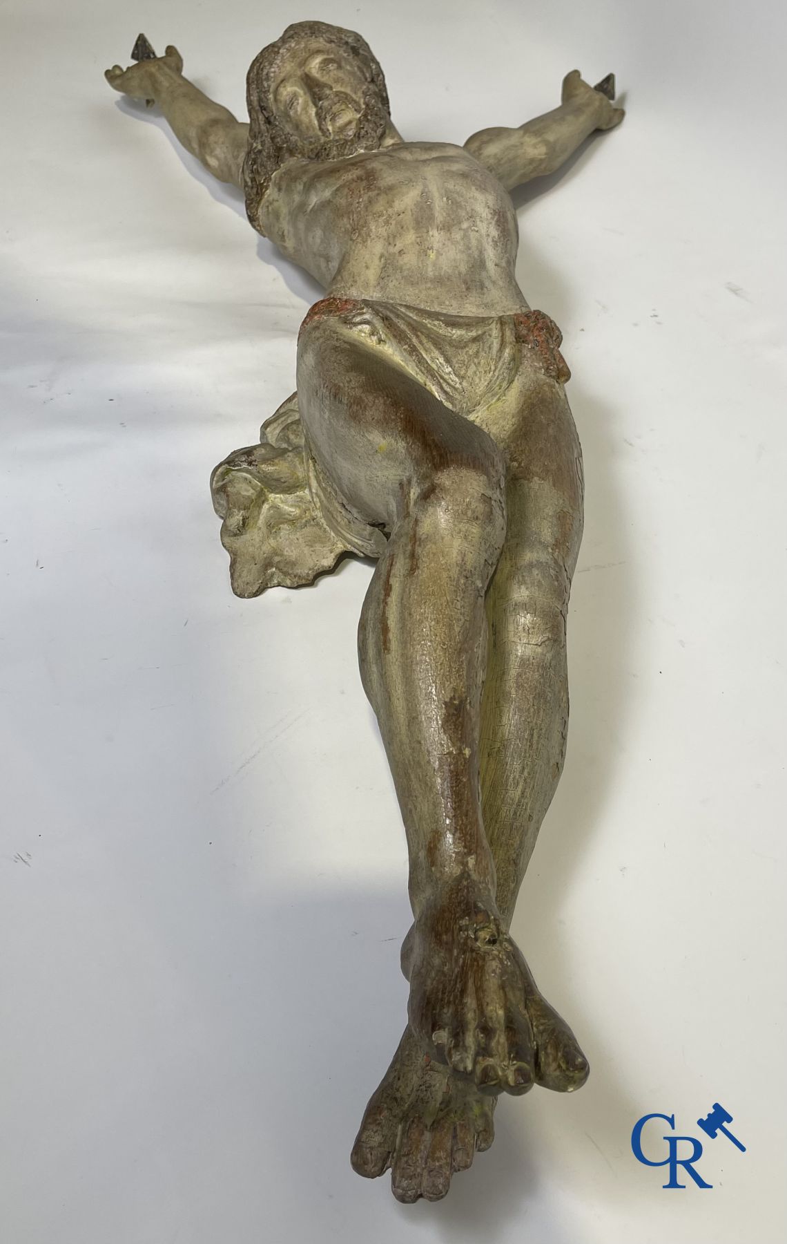 Imposing 18th century oak Corpus.