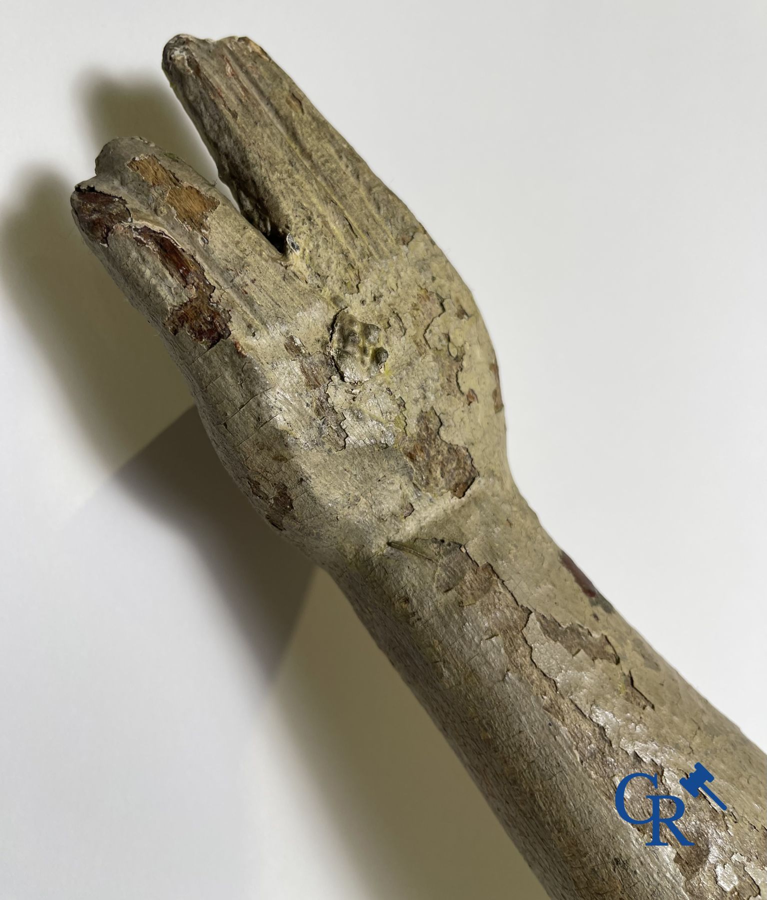 Imposing 18th century oak Corpus.