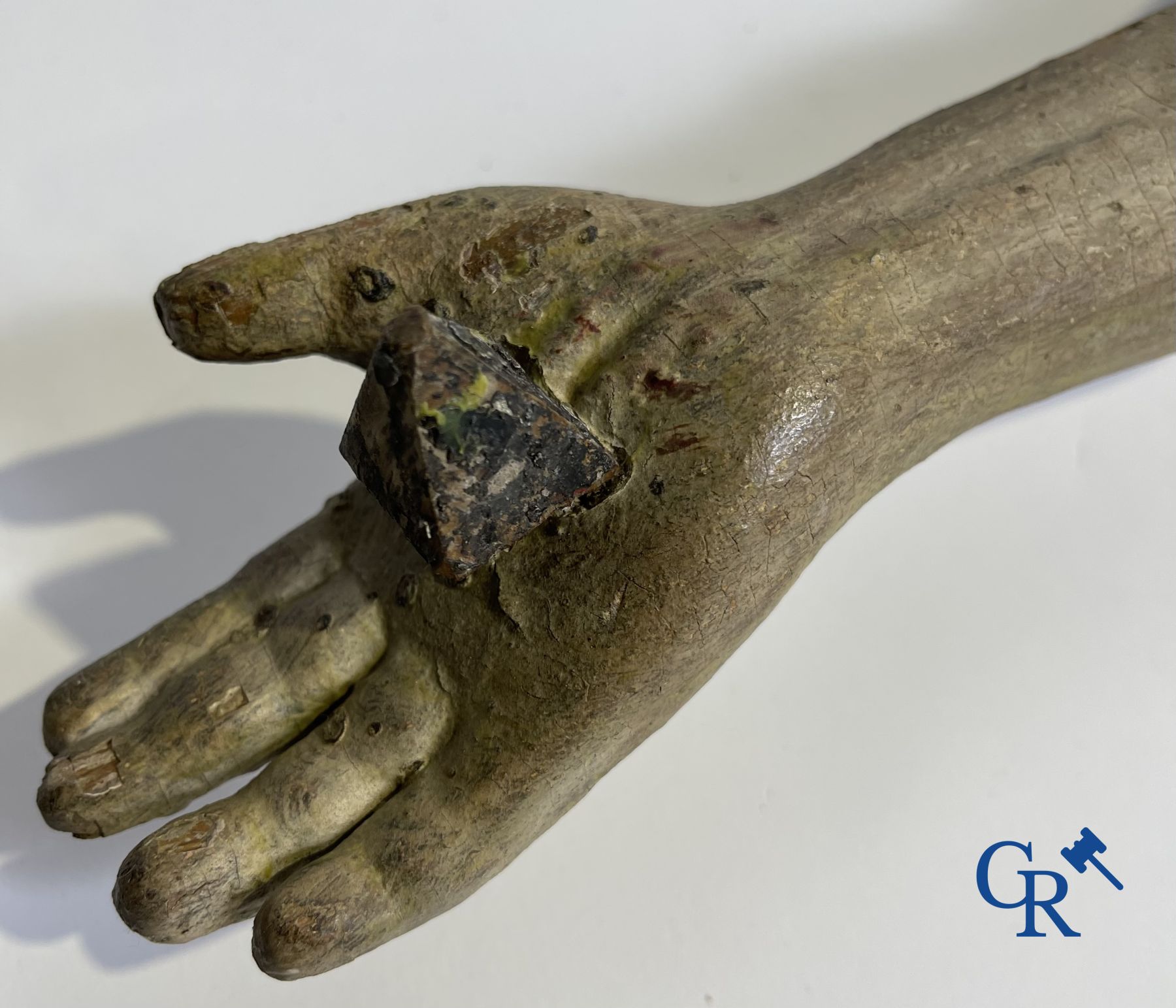 Imposing 18th century oak Corpus.