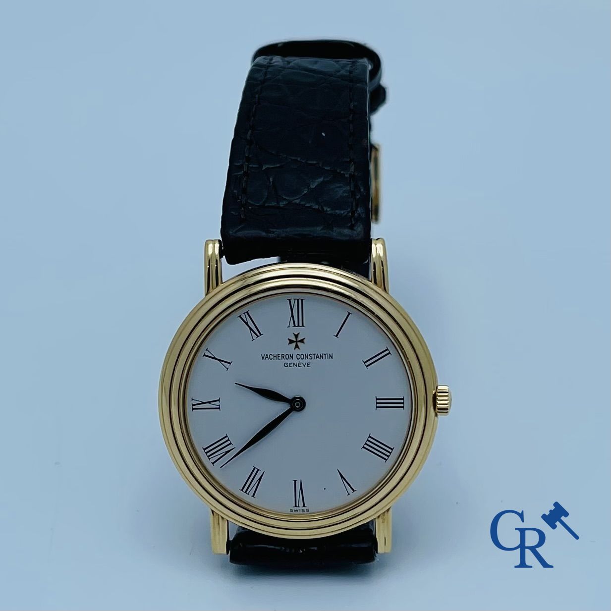 Vacheron Constantin Genève. Een herenpolshorloge in goud 18K (750°/00).