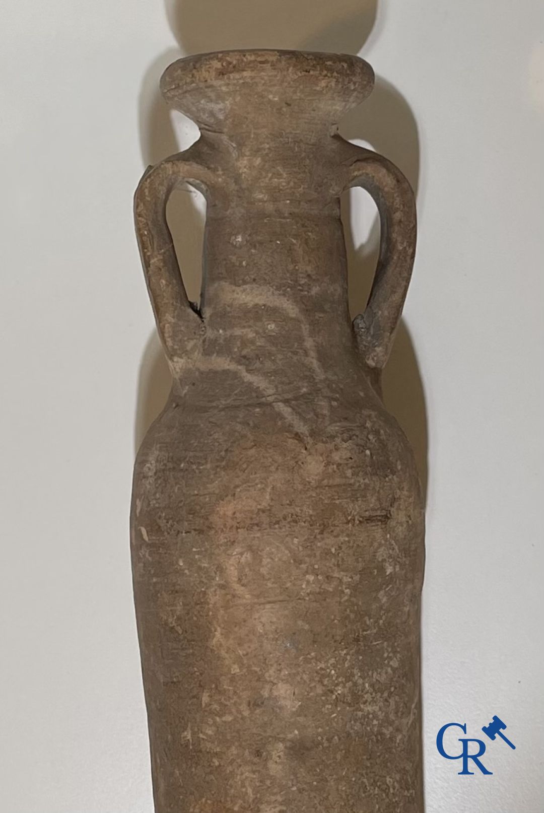 A collection of archaeological finds mainly in pottery.