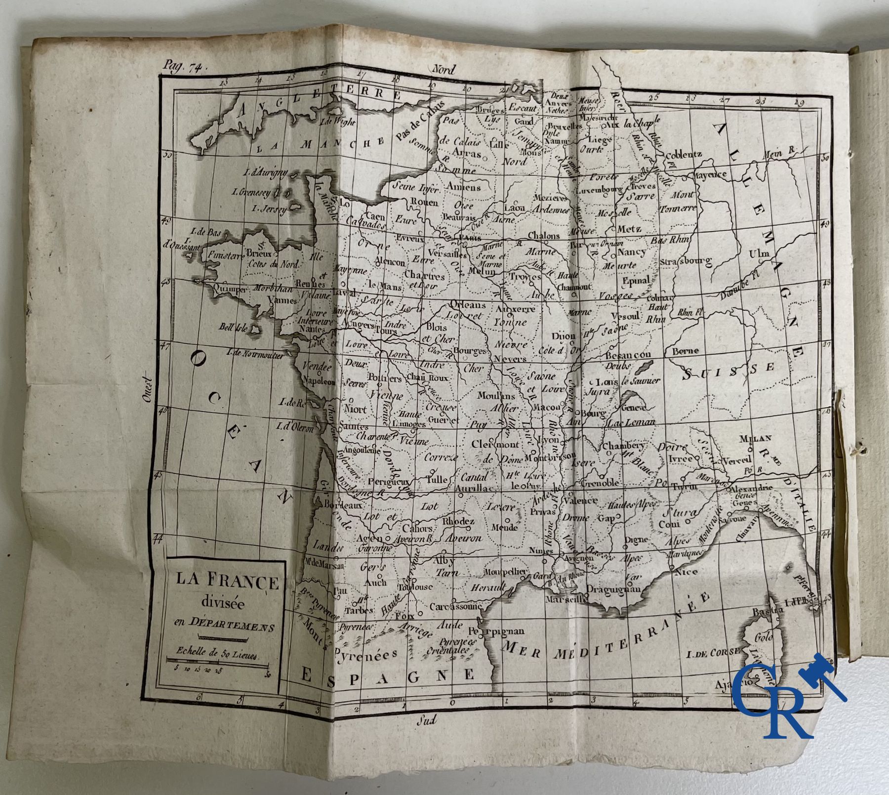 Oude boekdrukken: 5 interessante boeken met diverse thema's. 17de-18de eeuw.