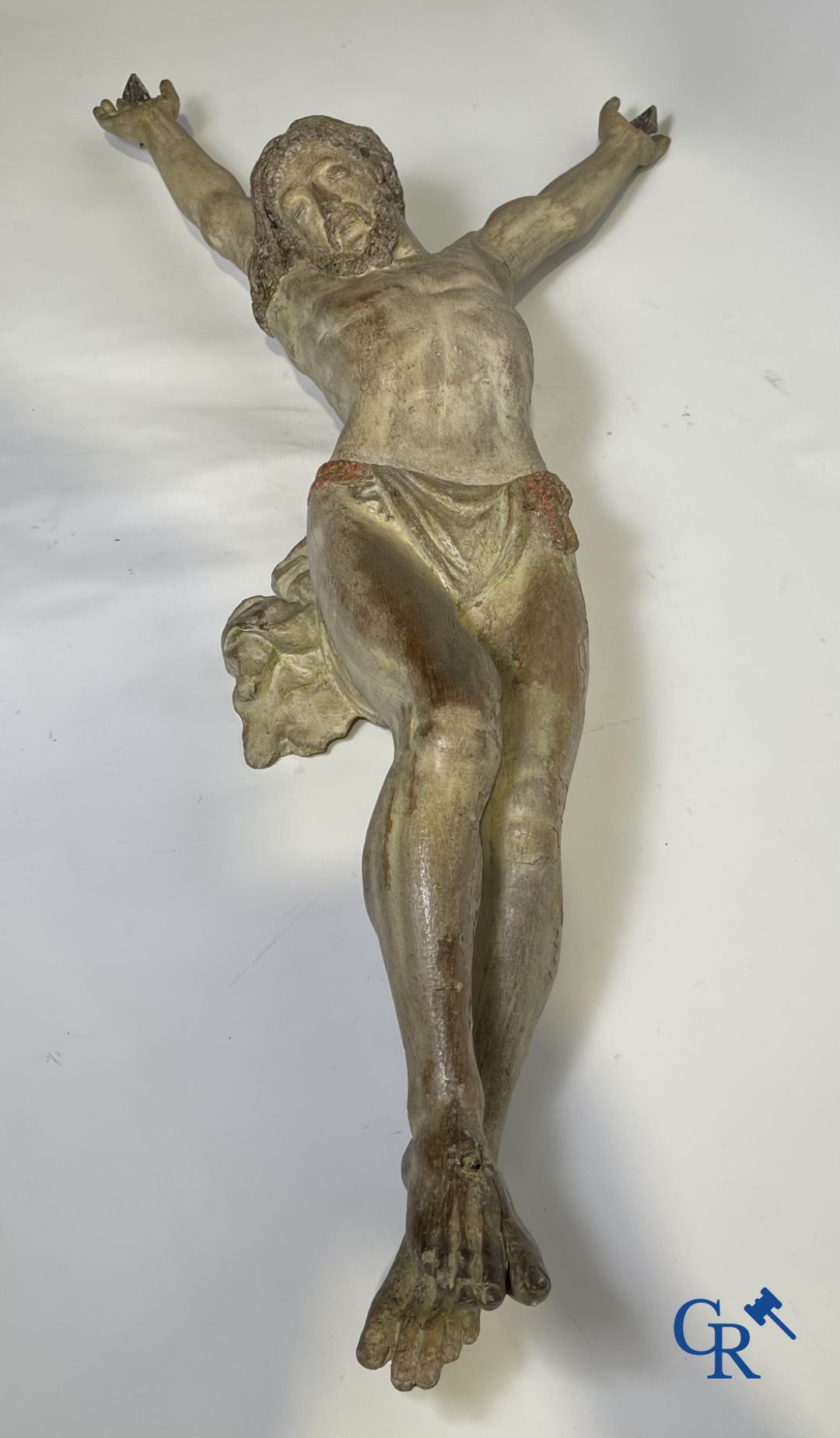 Imposing 18th century oak Corpus.