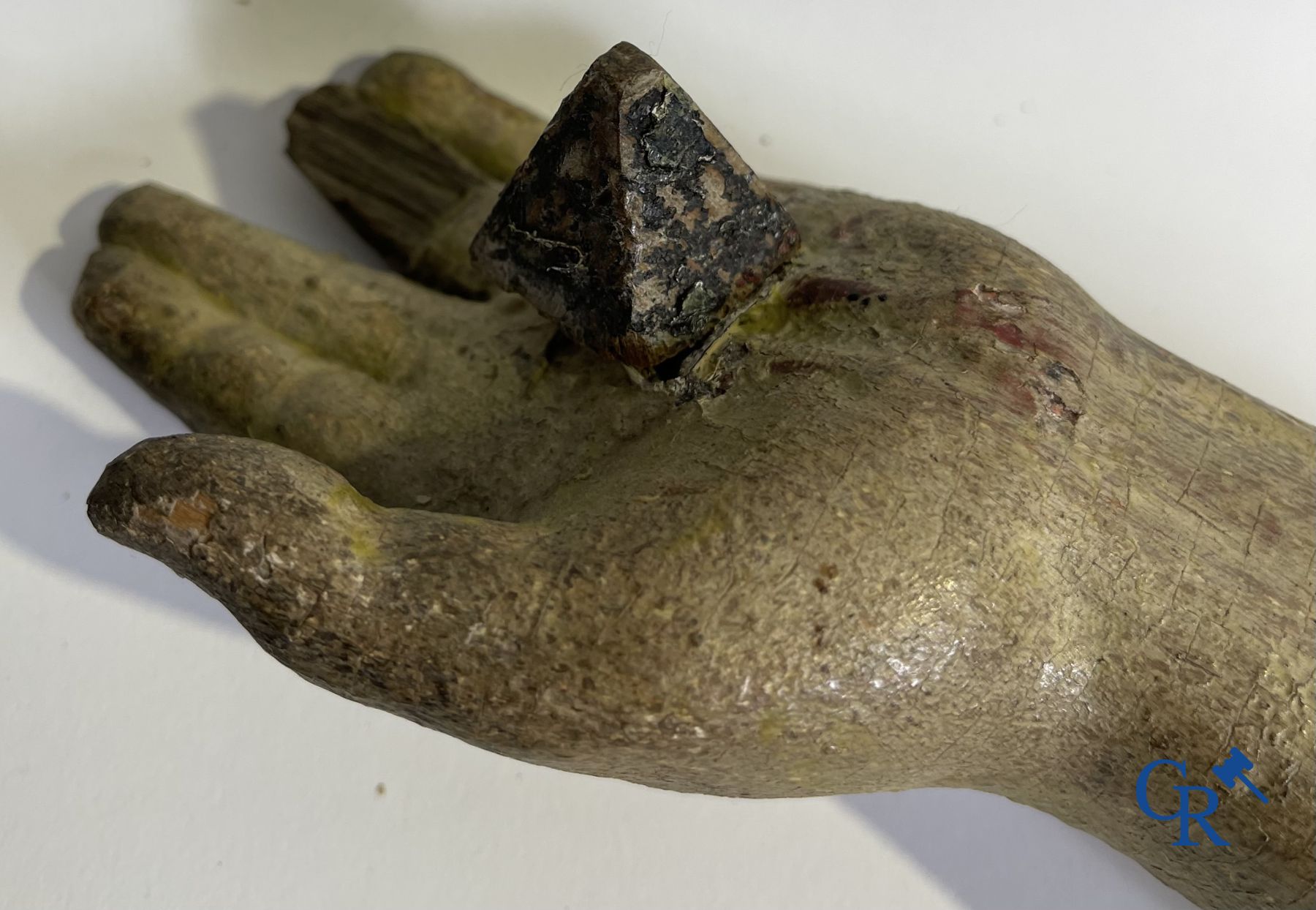 Imposing 18th century oak Corpus.