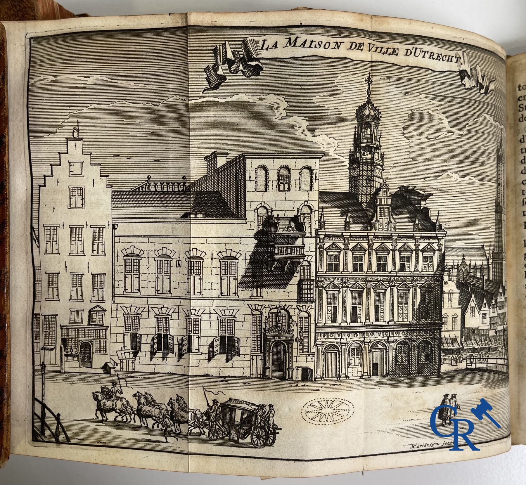 Oude boekdrukken: Histoire générale des Pais-Bas, 1720 Chez François Foppens à Brusselle.