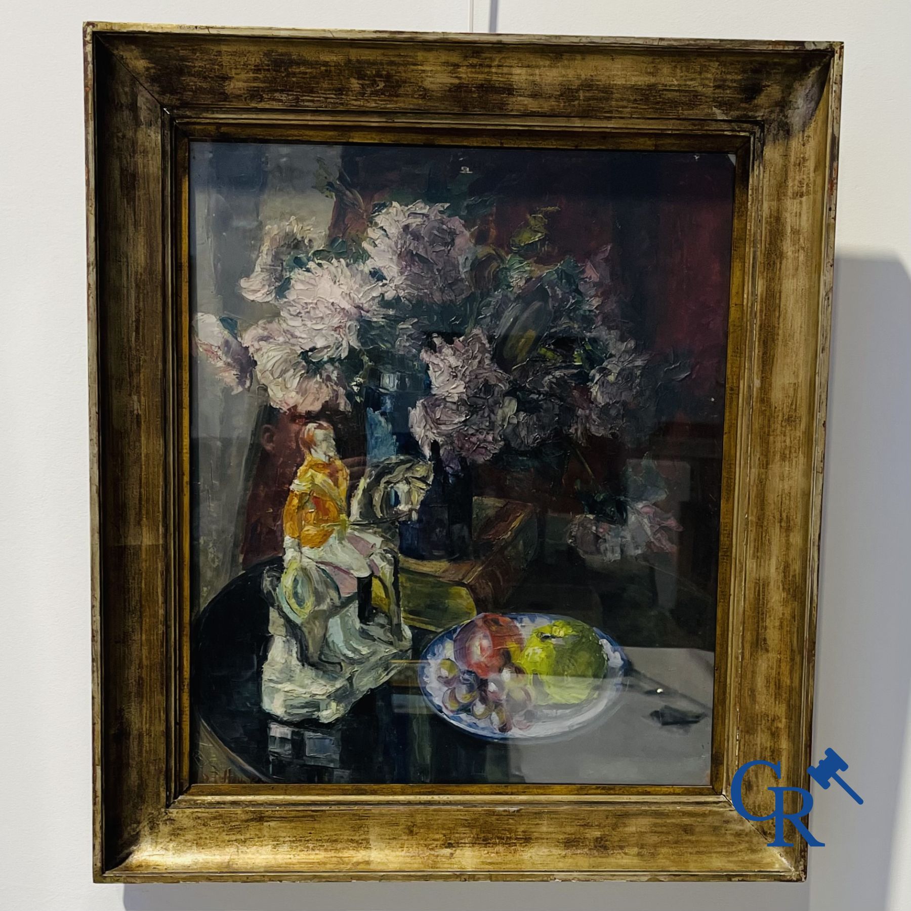 3 olieverfschilderijen.