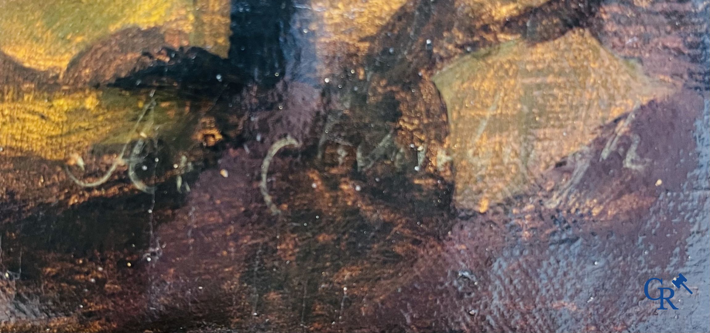 Schilderij: Antoine Clevenbergh (1755 - 1810) Een jachtstilleven.