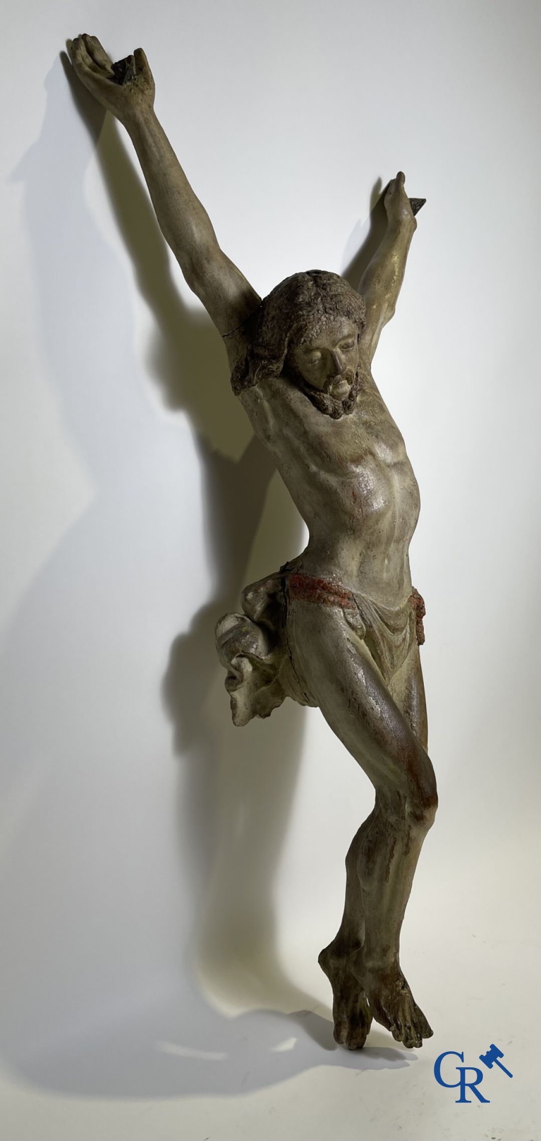 Imposing 18th century oak Corpus.