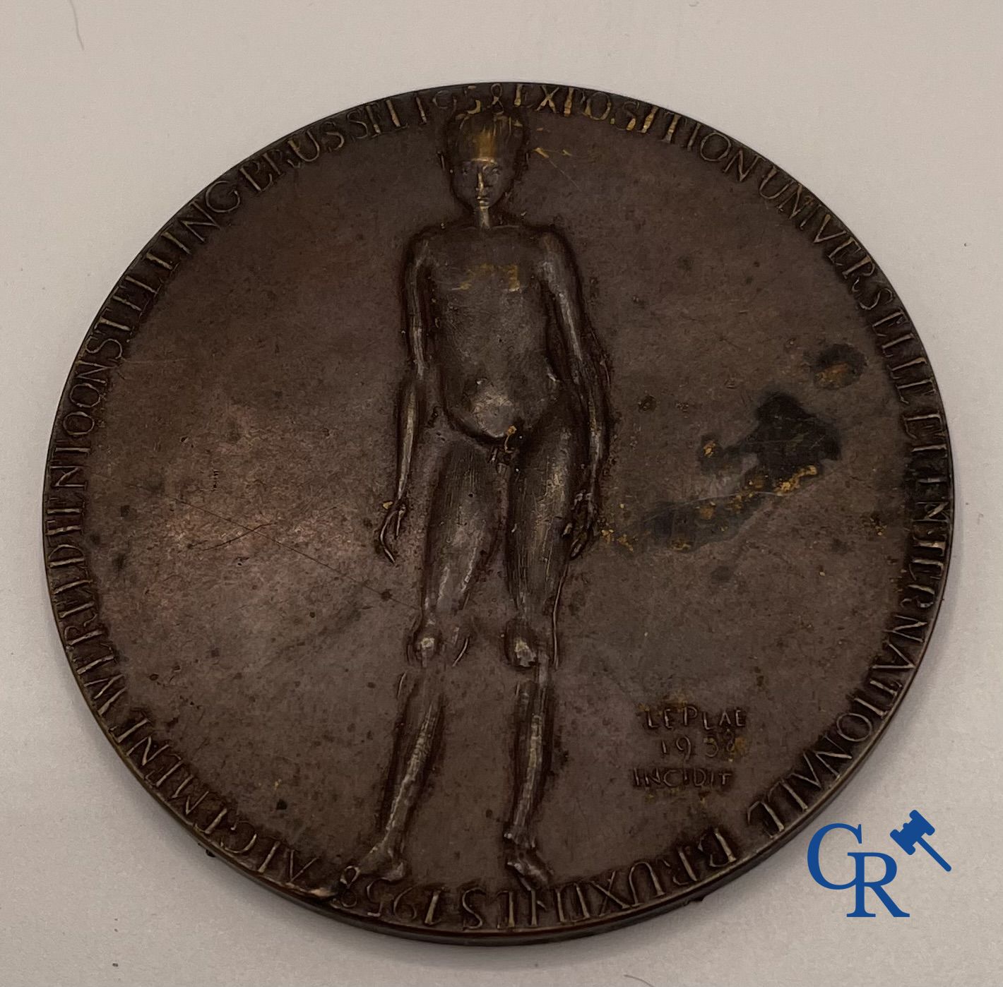 Medailles: 3 bronzen medailles Wereldtentoonstelling Brussel 1935 en 1958.