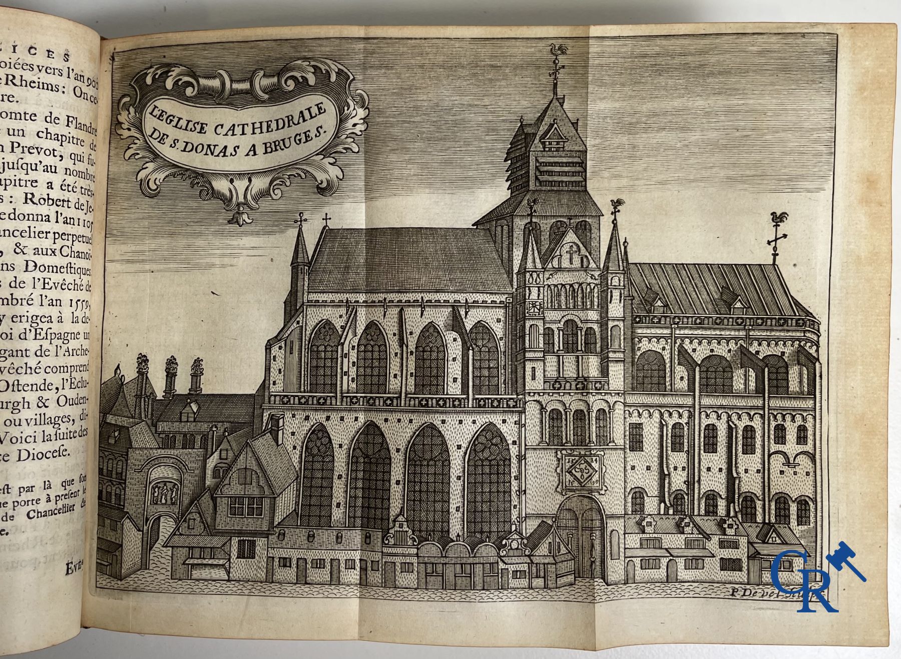 Oude boekdrukken: Histoire générale des Pais-Bas, 1720 Chez François Foppens à Brusselle.