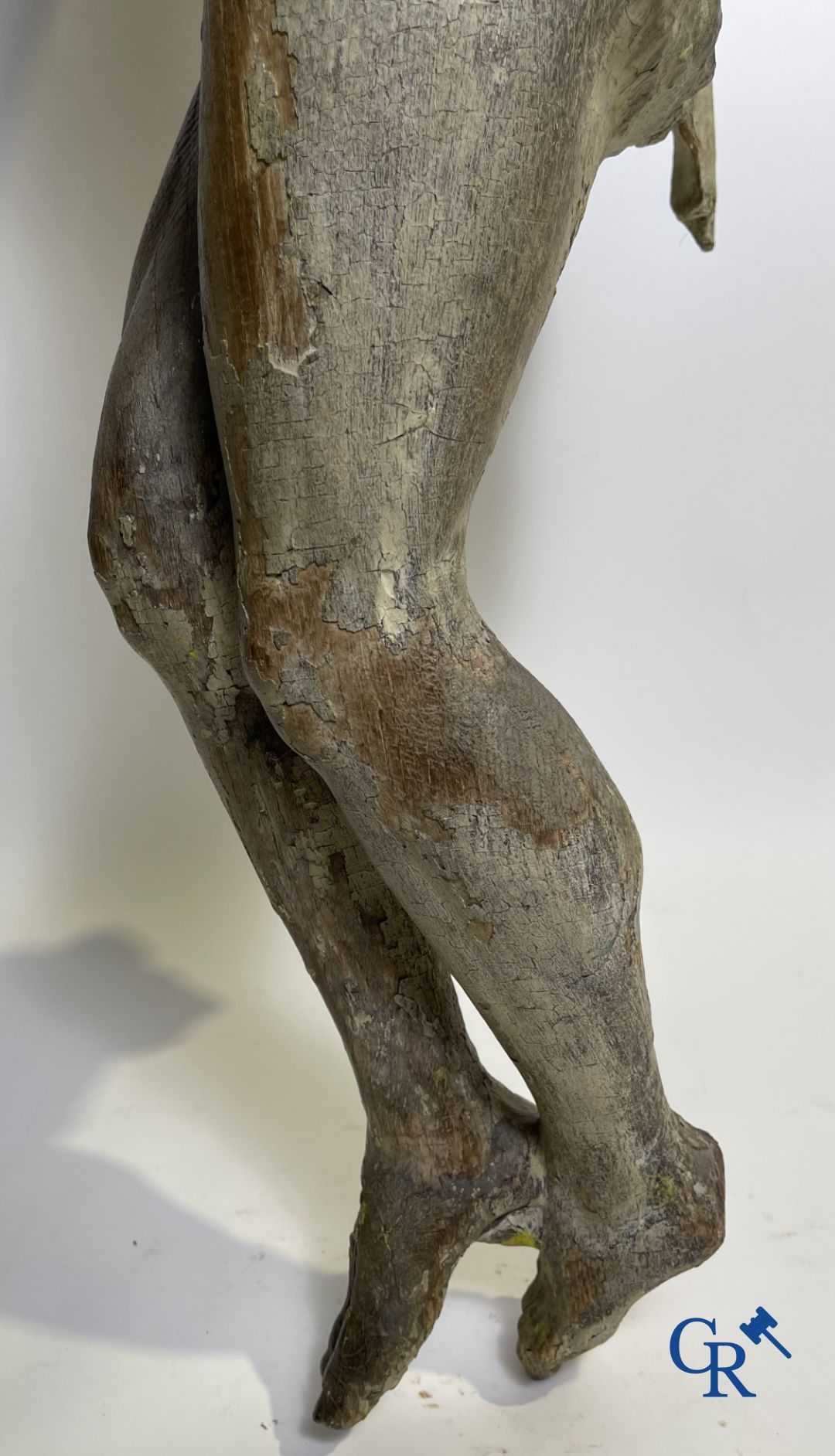 Imposing 18th century oak Corpus.