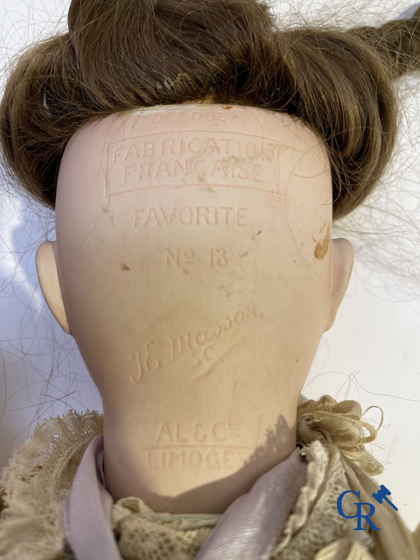 Speelgoed: antieke poppen: Lot van 3 poppen met porseleinen hoofd.