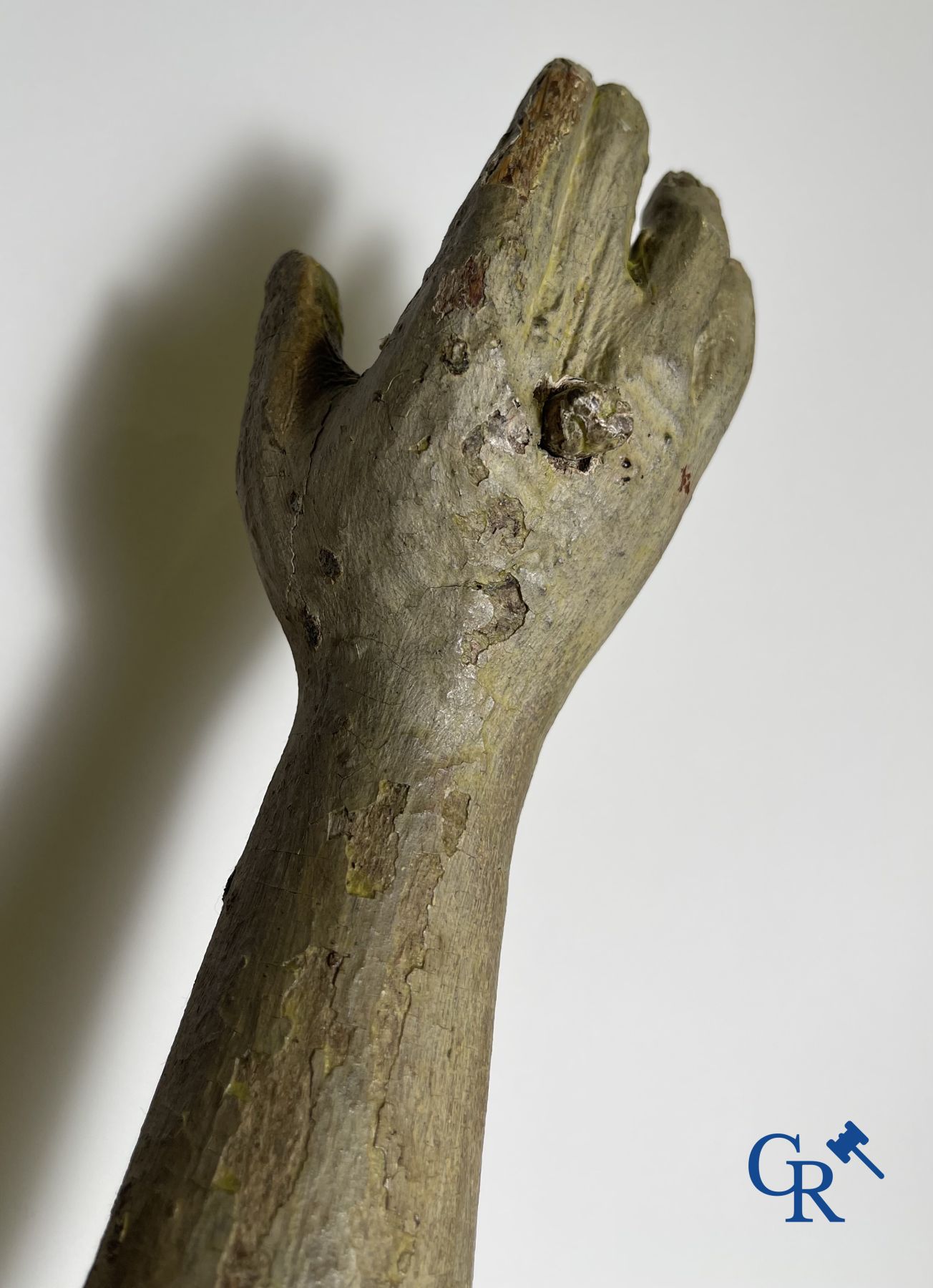 Imposing 18th century oak Corpus.