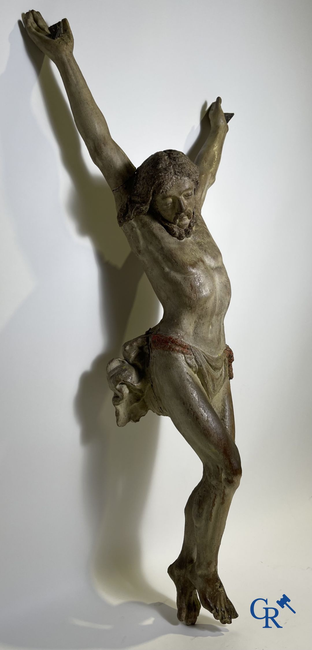 Imposing 18th century oak Corpus.