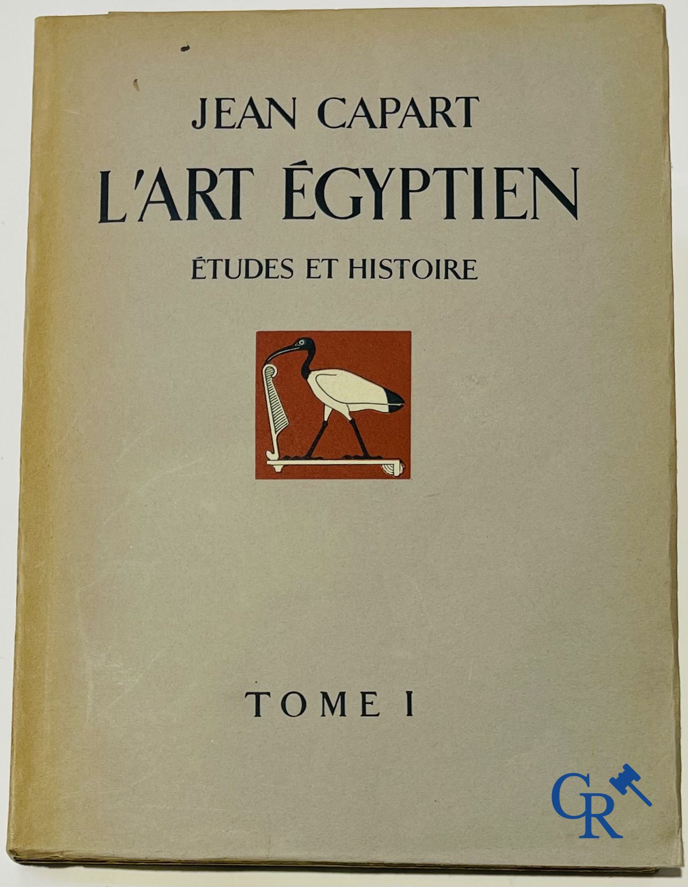 Boeken: Jean Capart, L'Art Egyptien en Tout-Ankh-Amon  - Trawinski, La Vie Antique. (5 volumes).