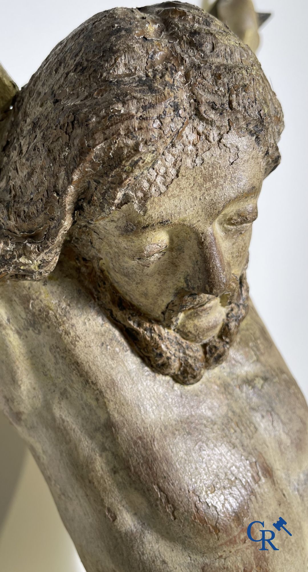 Imposing 18th century oak Corpus.