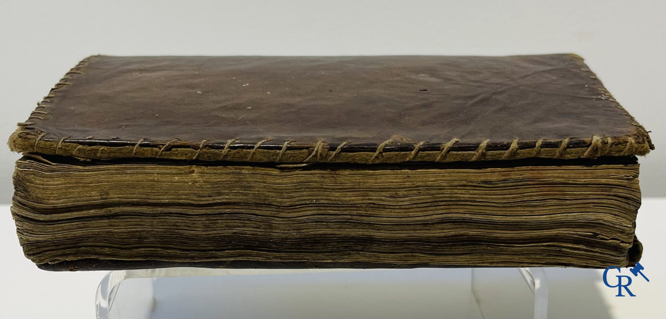 Oude boekdrukken: Mattheus Van Nispen. De Beknopte Lant-Meet-Konst. Bij Mattheus de Vries, te Dordrecht. 1708.