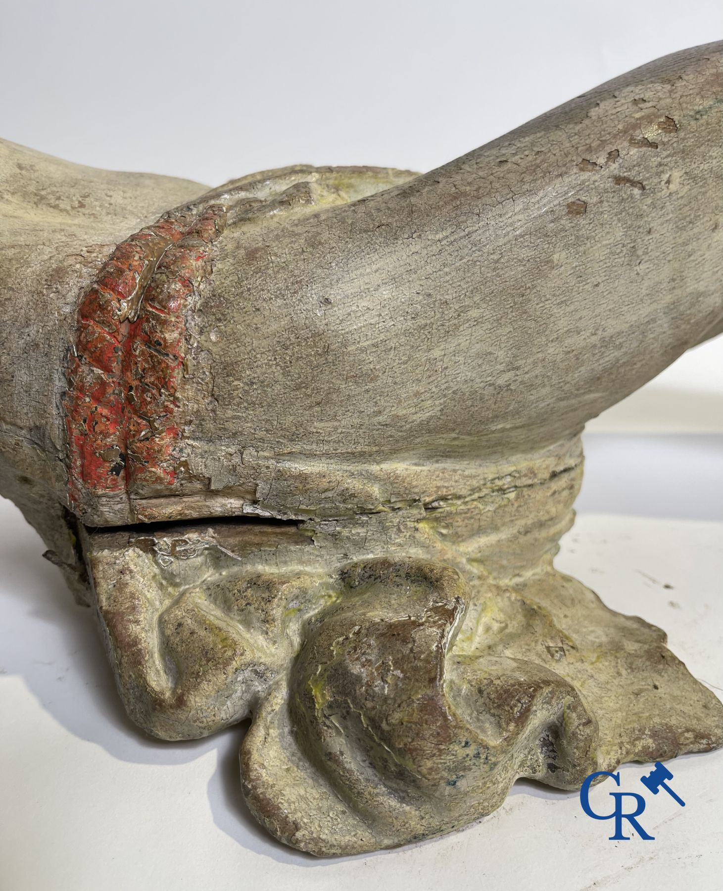 Imposing 18th century oak Corpus.