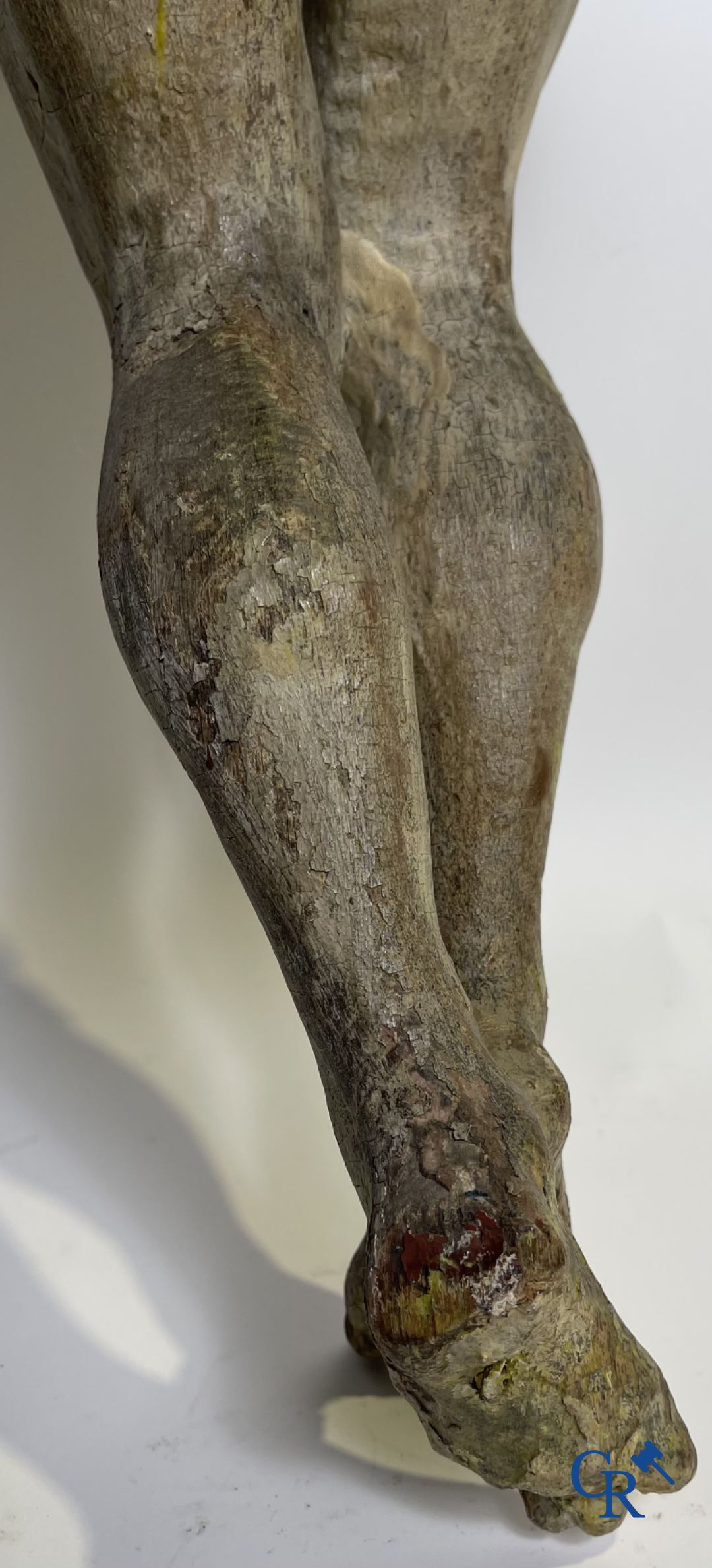 Imposing 18th century oak Corpus.