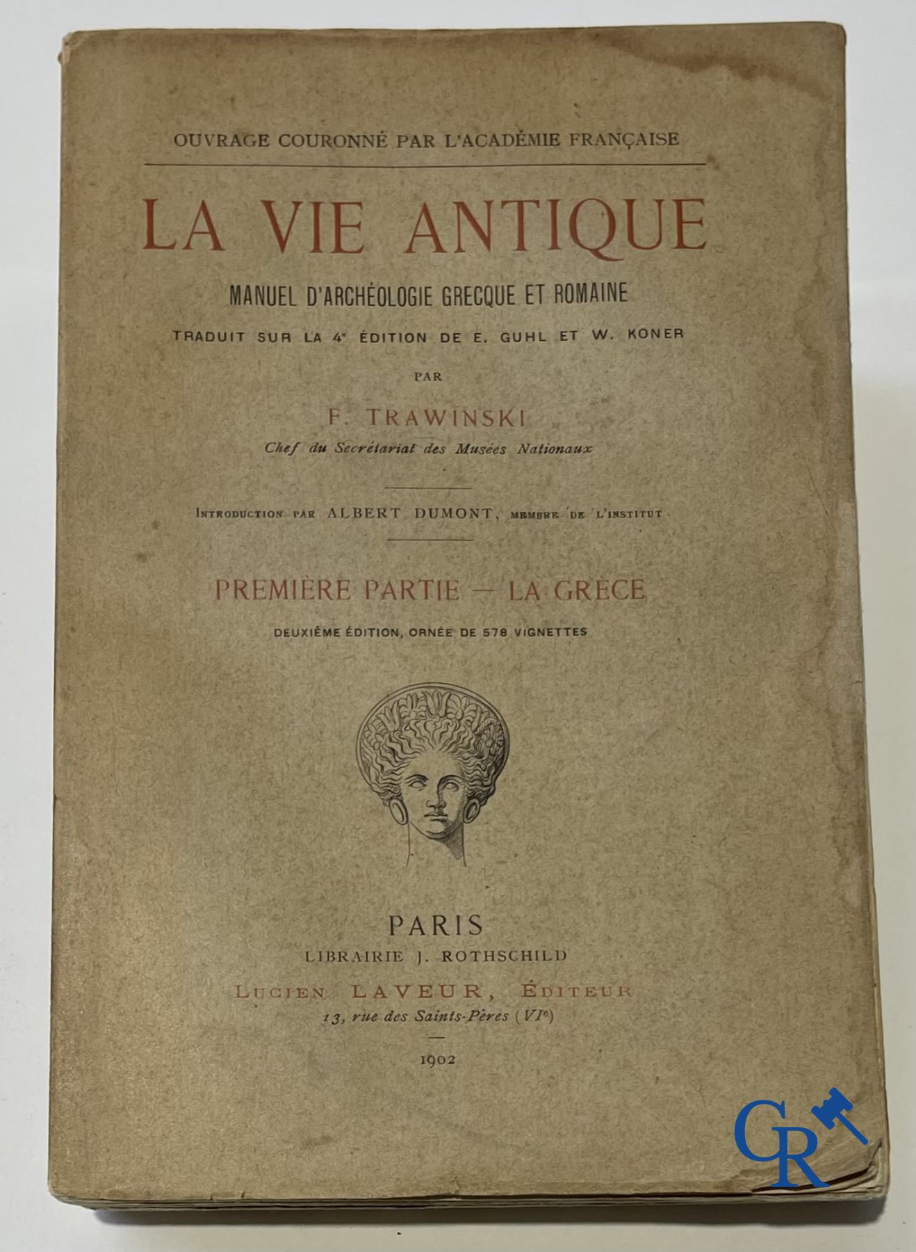 Boeken: Jean Capart, L'Art Egyptien en Tout-Ankh-Amon  - Trawinski, La Vie Antique. (5 volumes).