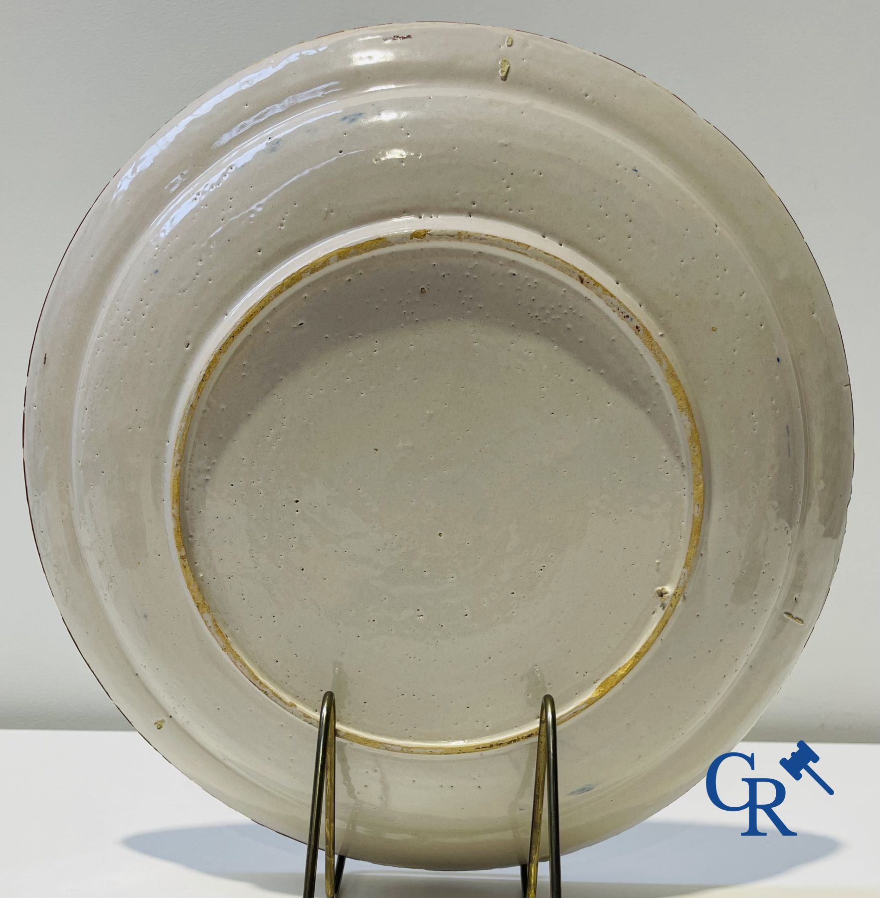 Delft: 10 stuks 18 de eeuwse Delftse faience.