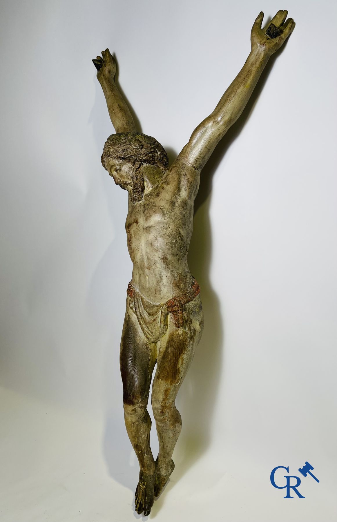 Imposing 18th century oak Corpus.