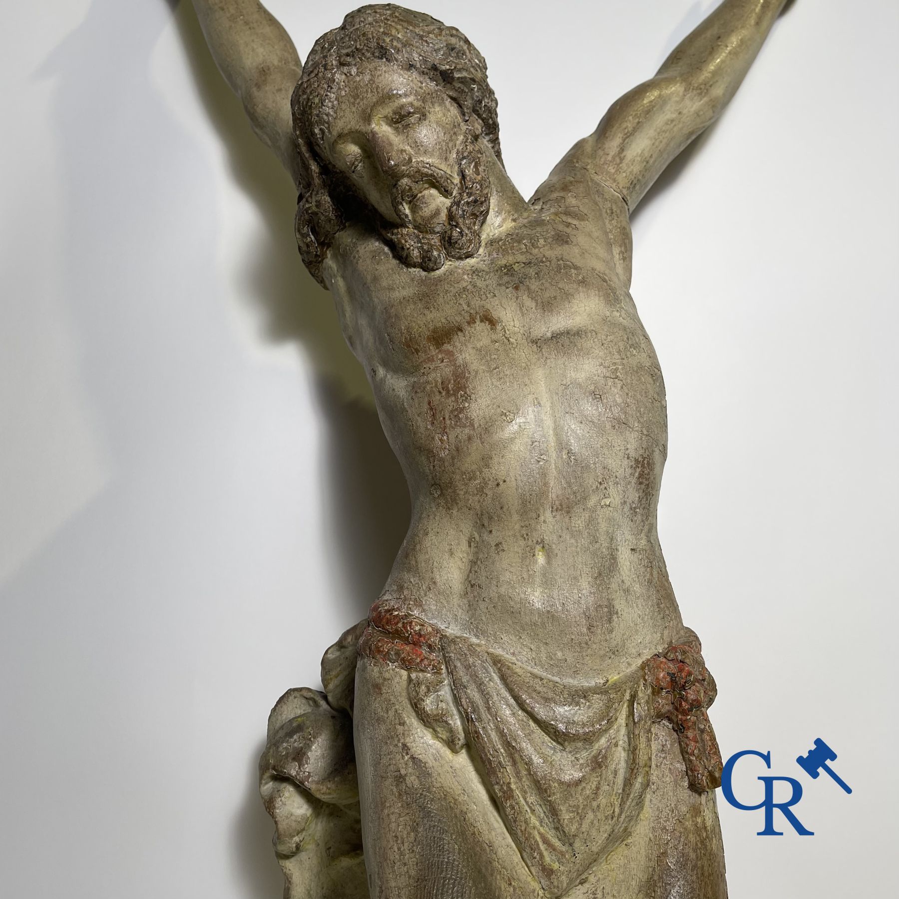 Imposing 18th century oak Corpus.